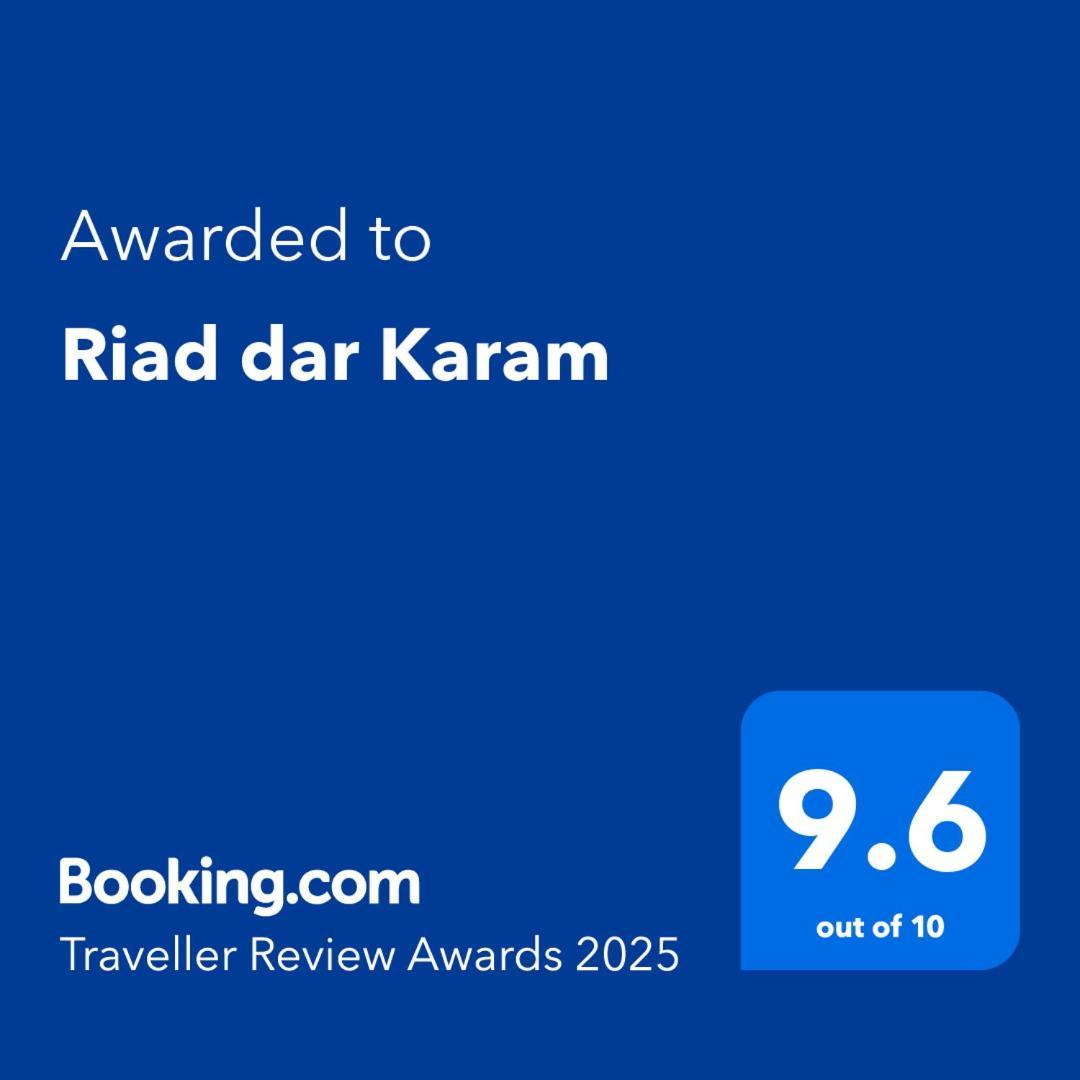 Riad Dar Karam Marrákes Kültér fotó